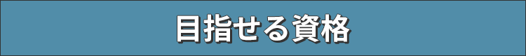 目指せる資格